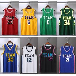 Outdoor T-Shirts Men's children's adult basketball shirt male college student sleeveless basketball shirt children's basketball set sports uni 231012