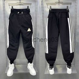 Men's Pants Striped Jogger Sweatpants Outdoor Loose Quick Dry Trousers Fashion Streetwear Small Feet Harem Pants Brand Clothing J231012