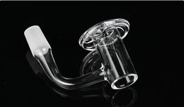 Smoke Banger Full Weld Bevelled Edge Blender Design Smoking Quartz Tube Joint Tobacco Accessories Tools Male Nail Bongs Dab Rigs U.S LL