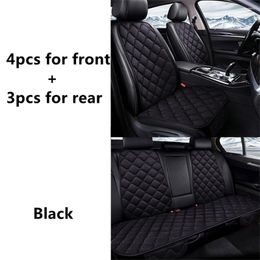 Car Seat Covers Universal Front Rear Protector Cushion Mat For 2 3 6 Atenza Axela CX-30 CX-5 CX-7 CX-9 CX-3 CX-4 CX-50
