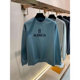 High Balenciiaga Hoodie Mens Fashion 23ss Designer Hoodies Edition Family Summer New Unisex Couple Double Embroidery Casual Versatile