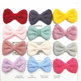 Hair Accessories 5Pcs Fashion Cloth Art Solid Colour Bow Tie DIY Headdress Clothes Shoes Socks Scarf