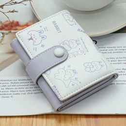 Wallets Cute Bear For Women Small Hasp Girl Holder PU Leather Coin Purse Female Wallet Short