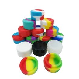 CE5 Nonstick containers silicone box 5ml silicon container food grade jars tool storage holder for electronics products