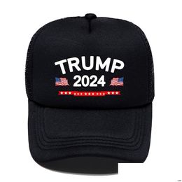 Party Hats Usa 2024 Trump Campaign Baseball Hat Presidential Election Caps Save America Again Cap Home Garden Festive Party Supplies Dhaai