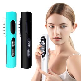 Hair Brushes Scalp Massager for Hair Growth RF Laser Comb Electric Head Massage Highlighting Comb Hairbush EMS Radio Frequency Hair Brush 231012