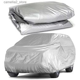 Car Covers S/M/L/XXL Cover Anti-UV Waterproof Dust-proof Indoor Outdoor Universal For Sedan Truck SUV Full Q231012