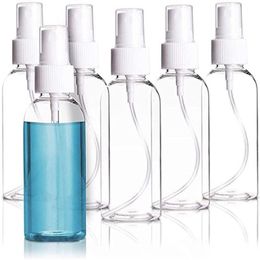 Fine Mist Spray Bottles 60ml 2oz Empty Refillable Travel Sprayer Containers Plastic Bottle for Cosmetic Makeup Gxnvb