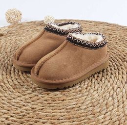 Toddler Tasman Ii Slippers Kids Tazz Baby Shoes Chesut Fur Slides Sheepskin Shearling Classic Ultra Mini Boot Winter Mules Wool108