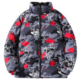 Men's Down Parkas Winter Jacket Men Reversible Thicken Warm Coat Mens Streetwear Jackets Parka Women Fashion Outwear Coats Oversize 03 231012