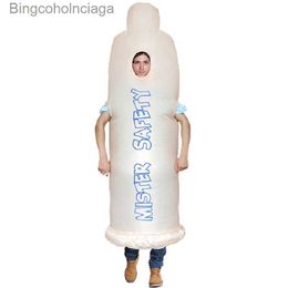 Theme Costume Penis Iatable Comes For Adult Sexy Dick Jumpsuit Funny Dress Disfraz Holiday Paty Halloween Anime Cosplay SuitL231011