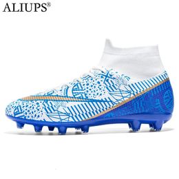 Other Sporting Goods ALIUPS 3345 Professional Children Football Shoes Soccer Men Futsal Shoe Sports Sneakers Kids Boys Cleats 231012