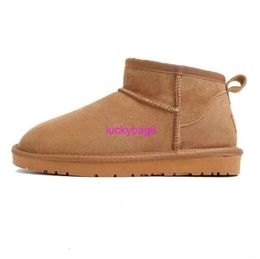 Factory Hot 2022 Classic 5854 mini snow boot popular Genuine Leather Boots Fashion Women's keep warm Plush Mini UGGsity slippers 625essG