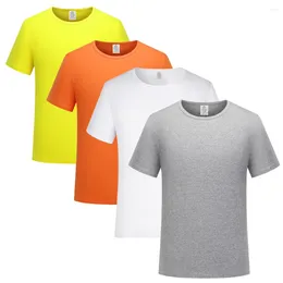 Men's T Shirts Summe 4 Colors Fashion Classic Solid Color Plus Size Streetwear T-Shirt Simple Design Unisex Oversized Clothing