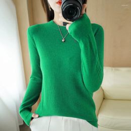 Women's Sweaters Autumn Winter Cashmere Sweater Woman O-Neck Pullover Casual Knitted Tops Female