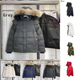 Designers Winter Fur Down Parka Canadian Goode Goose Coats Mens Womens Down Jackets Homme Jassen Puffer Parkas Canada with Badge Thick600