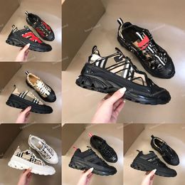 Designer Sneakers Mens Shoes Womens Shoes Print Cheque Trainer Platform Trainers Striped Sneaker Vintage Suede Shoe