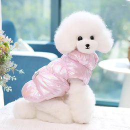 Dog Apparel Fashionable Cotton Coat Vest Cute Cat Clothing Puppy Winter Down Autumn And Pet Thickened Warmer