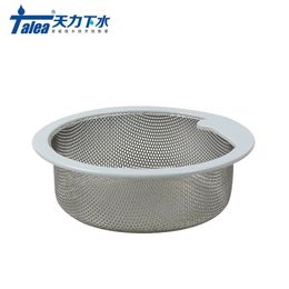 Drains Talea 14.3CM Sink Drian Strainer Philtre Screen Basket Kitchen Strainer waste inner basket Catcher Stopper Metal Sink Strainer 231013