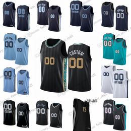 Custom Printed 2023-24 New Basketball Jerseys Ja Morant Jaren Jackson Jr. Marcus Smart Kenneth Lofton Jr. Jacob Gilyard Shaquille Harrison Hurt Jackson Mulder Clarke