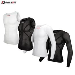 Cycling Jackets DAREVIE Cycling First Layer Man Compression Seamless Bicycle GYM Cycling Inner Man Sports First Layer Undershirt Cycling Women 231013