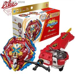 Spinning Top Laike DB B-200 Xiphoid Xcalibur Spinning Top B200 DB Dynamite Battle with Sword Shape Launcher Box Set Toys for Children Q231013