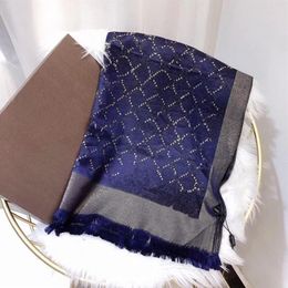 Beautiful letter gold thread woman scarves fashion scarf ladies decorative scarfs 180 70cm European style no box 696339d