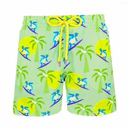 Men's Shorts MEN SWIMWEAR STRETCH RONDE DES TORTUES Summer Casual Fashion Style Mens Bermuda Beach | 61305