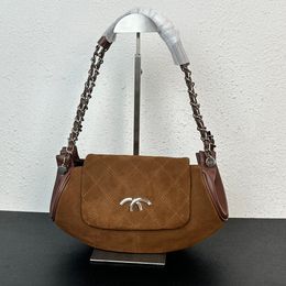 New Designer Bag High Quality Armpit Classic Leather Luxury tote bag Satchel Underarm Street Bag Women's Shoulder Bag Handbag chain bags Brown Fashion style is noble