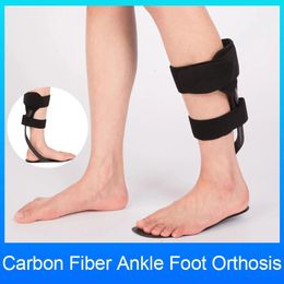 Ankle Support Carbon Fibre Ankle Foot Orthosis Foot Drop Brace for Walking With Shoe or Sleeping Ankle Foot Orthosis Support Brace 231010