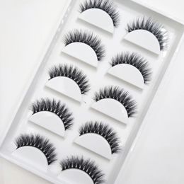 False Eyelashes 18 Style 50/250 5 Pairs Natural Eyelash 3D Mink False Eyelashes Makeup Fake Eye Lashes Faux Cilios Make Up Beauty Tools 231012