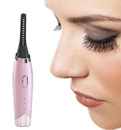 Eyelash Curler USB Rechargeable Electric Heated Eye lash Beauty Makeup Tool Long Lasting Lash Lifting Ironing Comb 231012