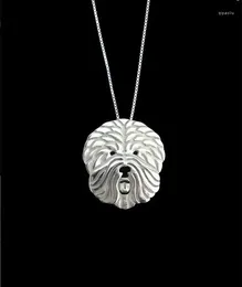 Pendant Necklaces Est Unique Handmade Old English Sheepdog Necklace Pet Lovers Gift Idea--1pcs(6 Colors Free Choice)