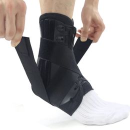 Ankle Support Lace Up Sport Pain Injury Safety Elastic Achilles Tendon Support Pad Guard Running Adjustable Stabilizer Ankle Brace 231010