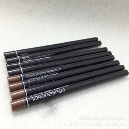 Eyeliner Retractable Black Brown Pencil Matic Rotating Sweatproof Natural Easy To Wear Luxury Makeup Eyebrow Eyeliners Pencils