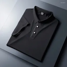 Men's Polos Crocodile T-shirt Polo Lapel Shirts Summer Men Casual Shirt 2023 Plus Size Short Sleeve T-shirts Male Collar