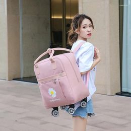 Duffel Bags Women Travel Trolley Bag Rolling Luggage Backpack With Wheeled Waterproof Multifunctional Suitcase