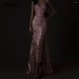 Party Dresses Pink Sparkly Sexy Back Bow Long Backless Formal Evening Dress Shiny Sweetheart Sleeveless Prom Nigh Club Gowns