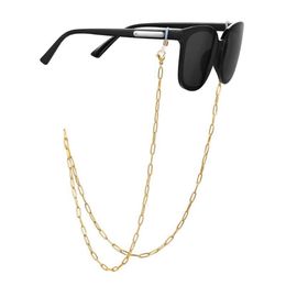 Sunglasses Frames 1pcs Fashion Eyeglasses Chain Reading Glasses Hanging Paperclip Rolo Basic Women Men Holder Mask DN255287D