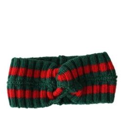 2021 Elastic Turban Wool Headbands knit Hair Bands for Men and Women letter Brand Winter Warm Headband215p