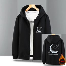 Women's Hoodies Sweatshirts Plus 9XL s Men Zip Up Jackets Autumn Winter Fashion Casual Black Hoodie Big Size 10XL 231013