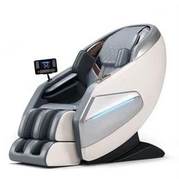 Wholesale New Massage Chair Artificial Intelligence Voice Control Factory Price SL Track Electric Zero Gravity Heated Full Body Massage