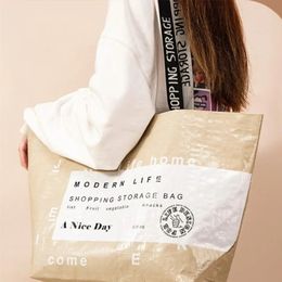 Shopping Bags Eco Nylon Waterproof Multi purpose Storage Fashionable Personalised Women Handbags 231013
