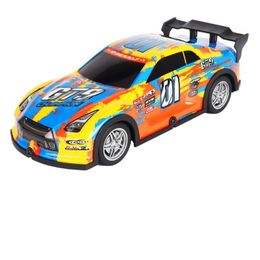 High-speed RC Car High Speed RC Drifting Car With LED Lights 27HZ Remote Control Model Vehicle Racing Sport Toy Car For Kids And