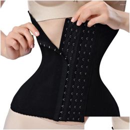 Bustiers & Corsets Bustiers Corsets Women Waist Trainer Body Shapewear Tummy Corset Top Slimming Belt Steel Boned Postpartum Band Y Co Ottoc