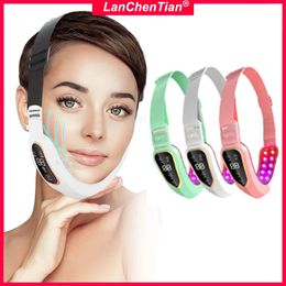 Face Massager V-Face Double Chin Eliminator Double Chin Reducer Machine Electric Face Lift Device Lifter Firming Saggy Skin Reduce Double Chin 231012