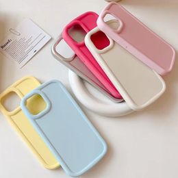 Candy Colour Soft tpu Case for iPhone 14 13 12 11 15 Pro Max XS XR 7 8 Plus SE for iPhone15 15promax Cover Back Cases