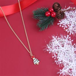 Pendant Necklaces Fashion Friends Broken Christmas Tree Necklace Stitching Forever Girlfriend Couple