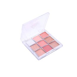 Super Hot 9 Colour Eyeshadow Palette Glitter Pearl Matte Affordable Earth Colour Eyeshadow Beauty