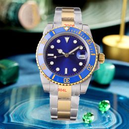 Luxury Top Watch Mens Automatic Mechanical ROL green Watch 2813 Movement 40mm Luminous Ceramic Bezel Sapphire Montre High quality waterproof watches for mens